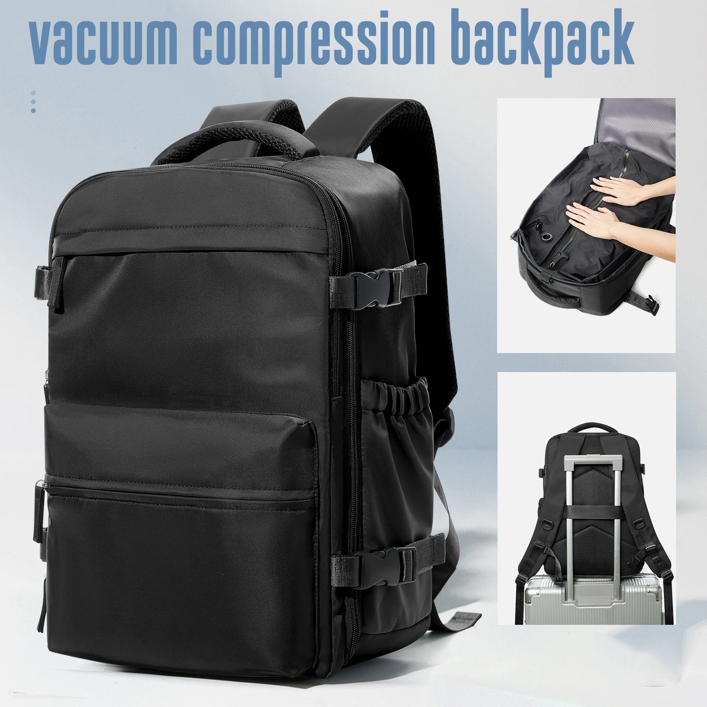 Nomair Vacuum Backpack – The Ultimate Space-Saving Travel Bag