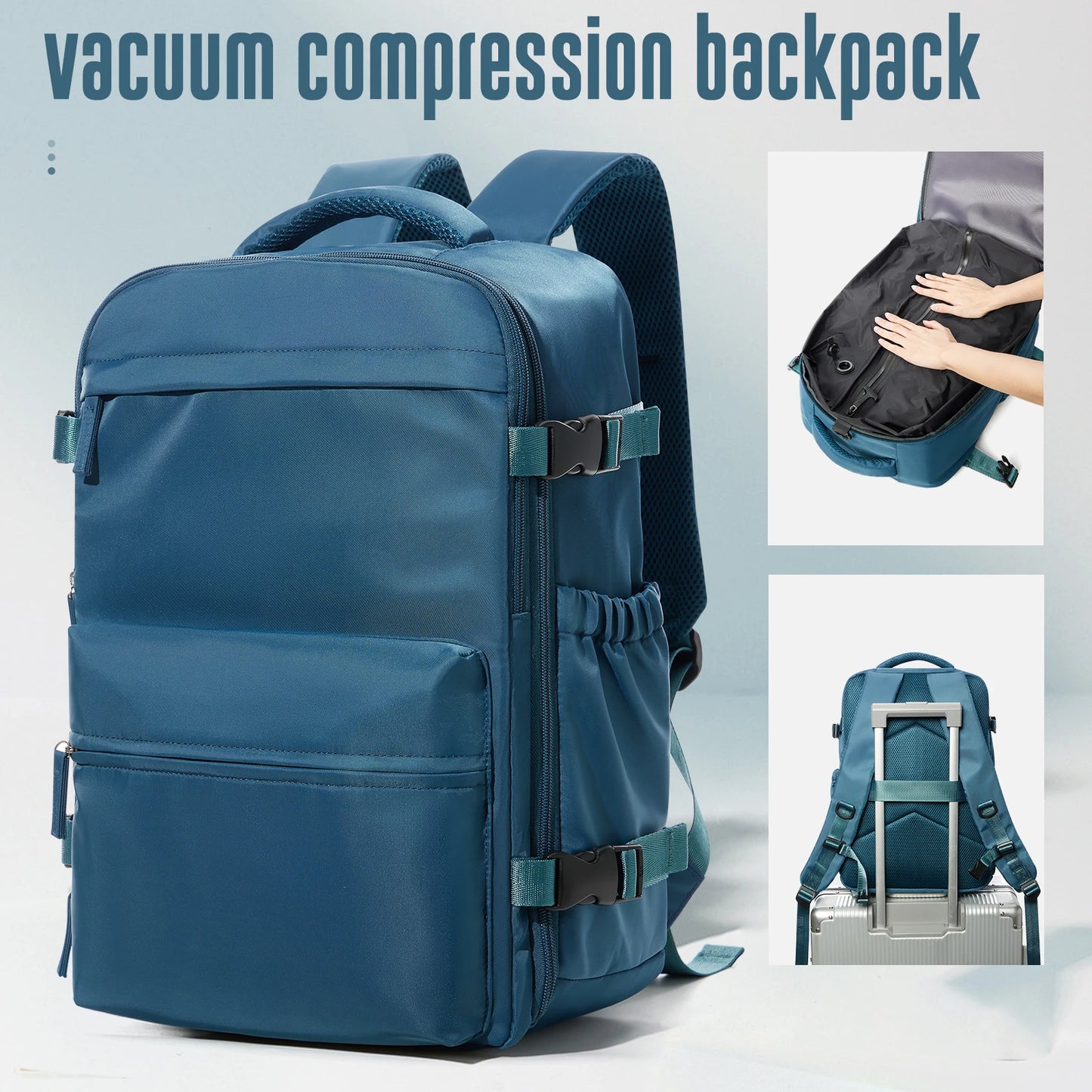 Nomair Vacuum Backpack – The Ultimate Space-Saving Travel Bag