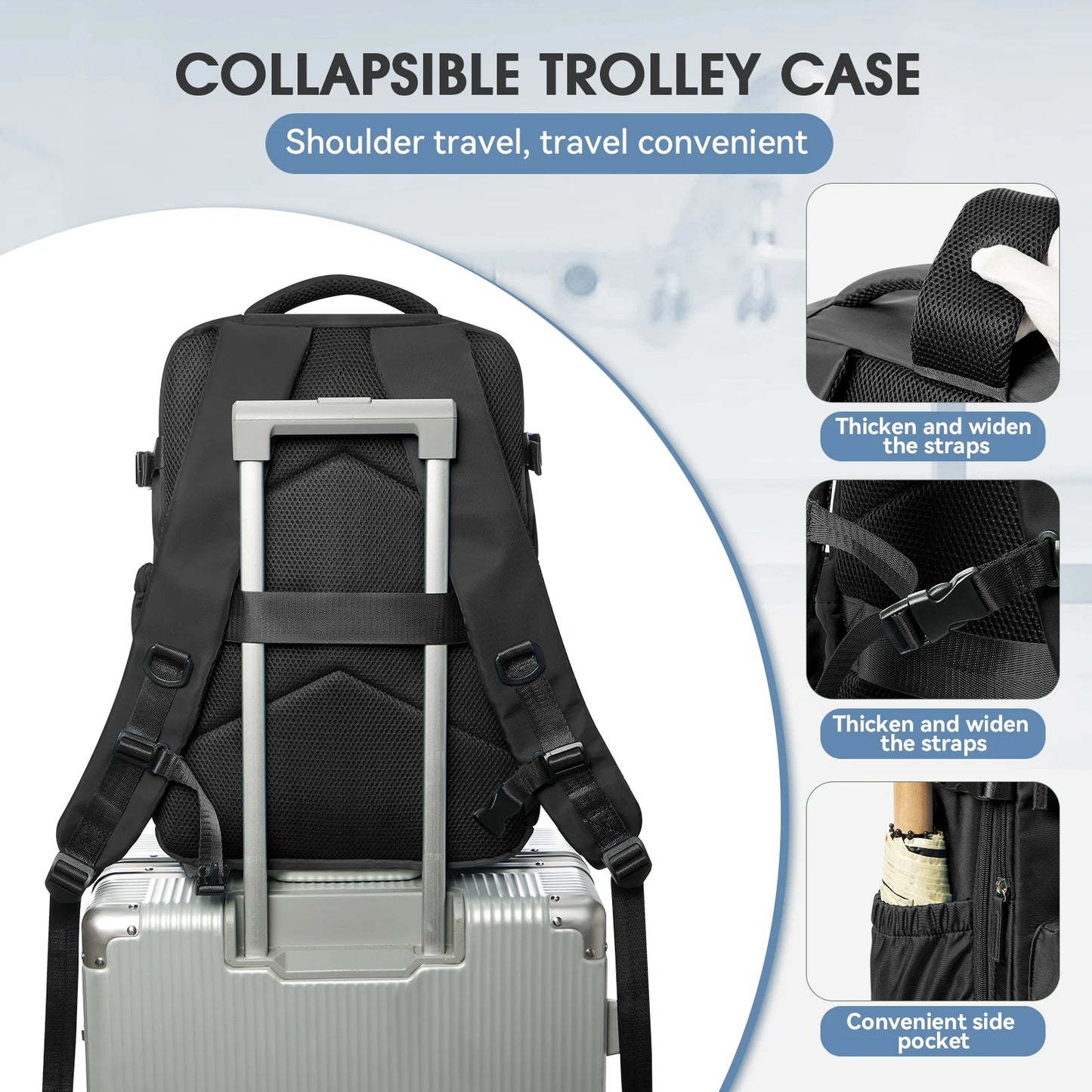 Nomair Vacuum Backpack – The Ultimate Space-Saving Travel Bag